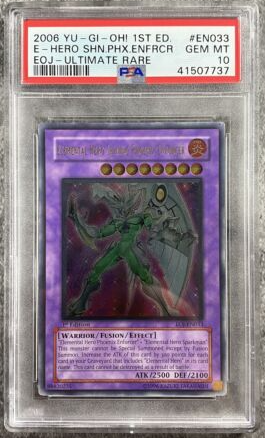 Elemental Hero Shining Phoenix Enforcer Ultimate Rare 1st Ed PSA 10 eBay